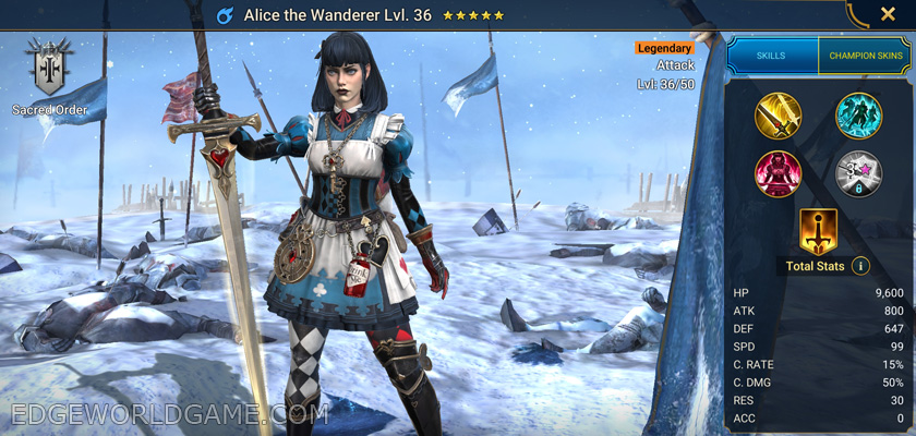 Raid Shadow Legends: Alice the Wanderer