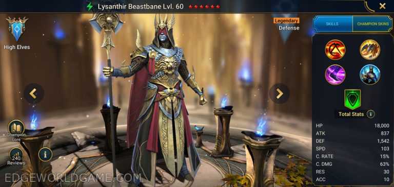Raid Shadow Legends: Lysanthir Beastbane