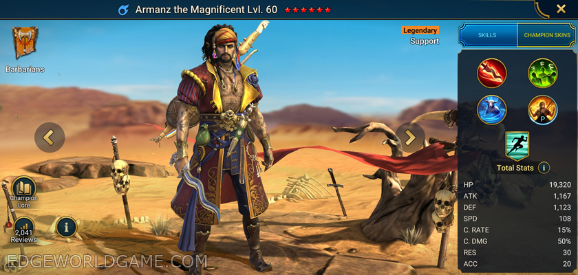 Raid Shadow Legends: Armanz the Magnificent