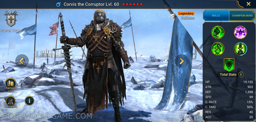 Raid Shadow Legends: Corvis the Corruptor