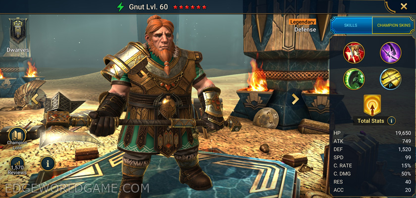 Raid Shadow Legends: Gnut