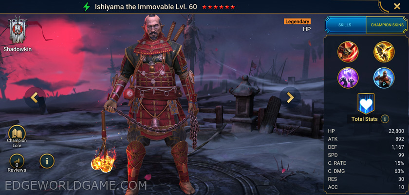 Raid Shadow Legends: Ishiyama the Immovable