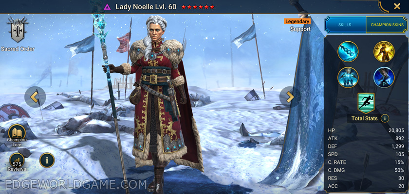Raid Shadow Legends: Lady Noelle