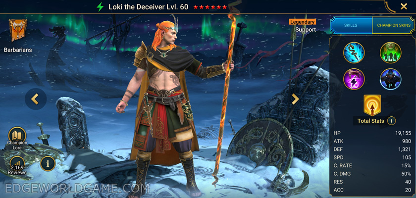 Raid Shadow Legends: Loki the Deceiver