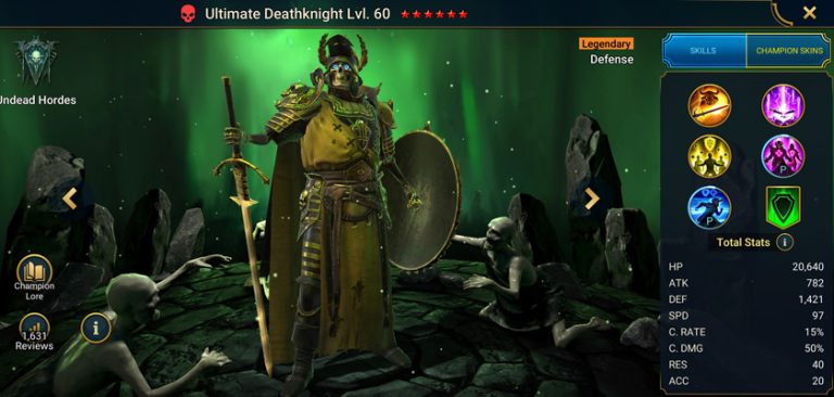 Raid Shadow Legends: Ultimate Deathknight (UDK)