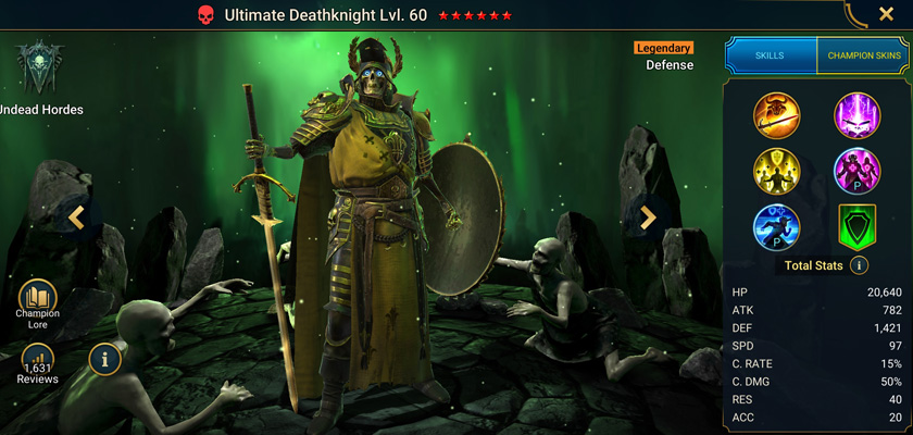 Raid Shadow Legends: Ultimate Deathknight (UDK)
