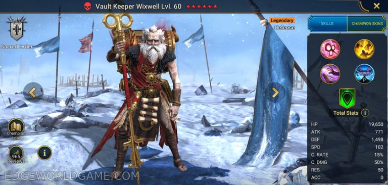 Raid Shadow Legends: Vault Keeper Wixwell